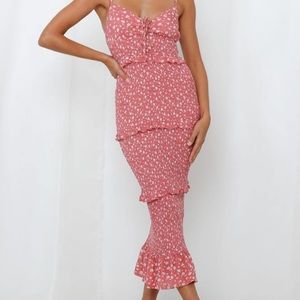 Take Me Out Tonight MIDI Dress